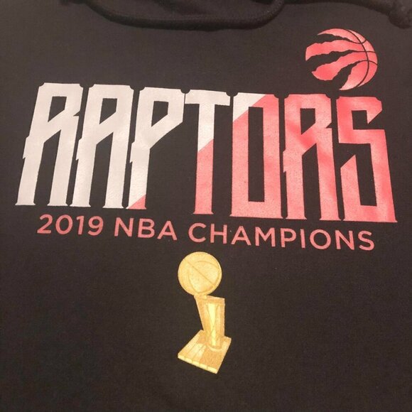 Toronto Raptors 2019 Championship Hoodie Mens Size XL Pullover Sweater - Picture 5 of 16